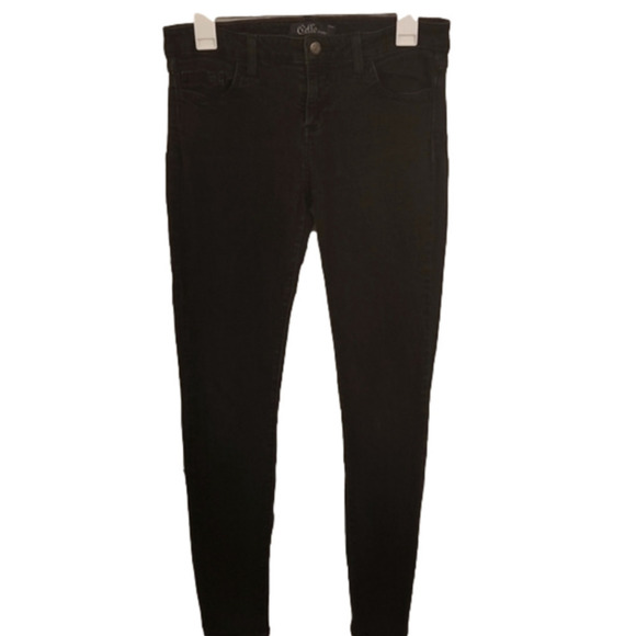 WOMENS Cello slightly Faded black skinny jeans size 11. - Picture 1 of 10